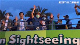 陳時中到台南，記者花芸曦攝影