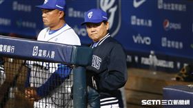 ▲富邦悍將總教練洪一中。（圖／記者林聖凱攝影）