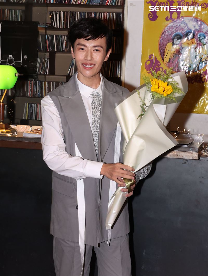 林語菲新歌搶聽會。（記者邱榮吉/攝影）