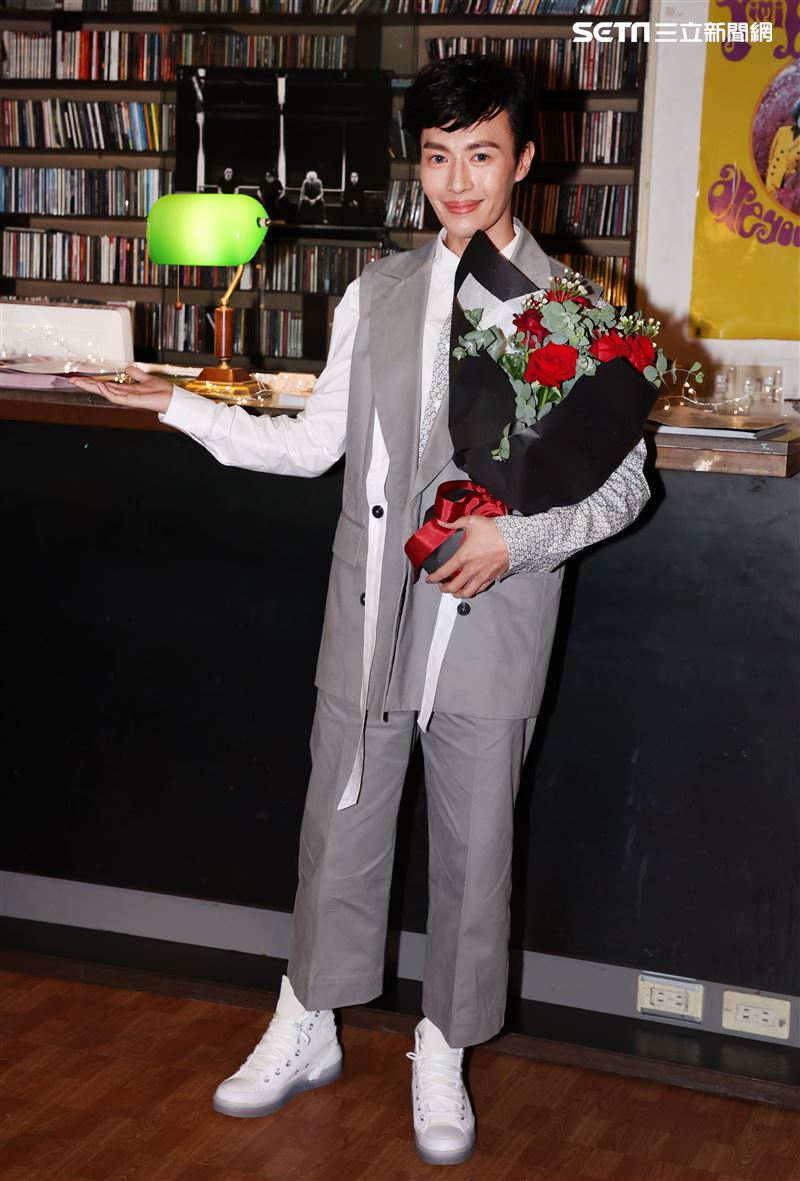 林語菲新歌搶聽會。（記者邱榮吉/攝影）