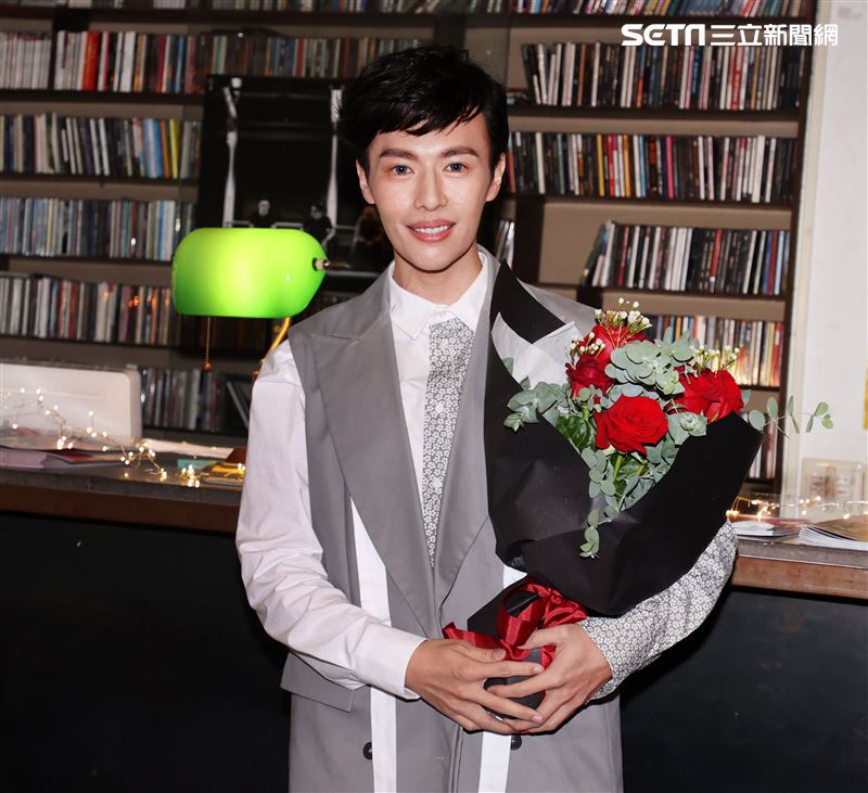 林語菲新歌搶聽會。（記者邱榮吉/攝影）