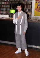 林語菲新歌搶聽會。（記者邱榮吉/攝影）