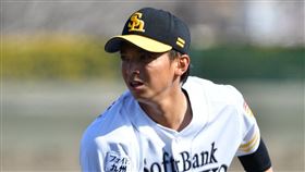 ▲日本職棒軟銀鷹投手東浜巨。（圖／翻攝自推特）