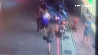 懷疑妻子外遇　醋夫當街怒毆老婆同事