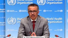 川普決定退出WHO！譚德塞一句話回應「最大金主」美國（圖／翻攝自世衛臉書直播）