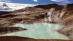 火山湖。(圖/Pixabay)