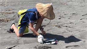 宜蘭小燕鷗守護巡守隊成立宜蘭縣政府結合岳明國小等單位2日成立「小燕鷗守護巡守隊」，希望透過淨灘讓二級保育類小燕鷗擁有友善棲地；成立活動結束後，隨即出發到蘇澳無尾港海邊舉辦首場淨灘活動。（宜蘭縣政府提供）中央社記者沈如峰宜蘭縣傳真　109年6月2日