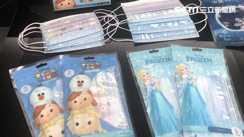 不只謝金燕蕾絲款！還有冰雪奇緣口罩