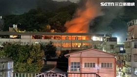 基隆,三坑火車站,火災,民宅　民眾提供