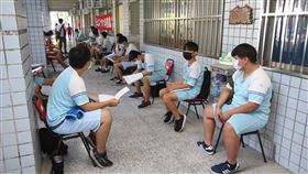 109國中教育會考，高雄市立新莊高中考場。（圖／教育部提供）