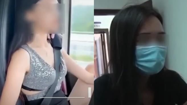 網紅美腿掛車窗外　狂吸讚但下場慘了