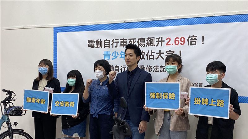 電動自行車死傷飆2.69倍　盼修法