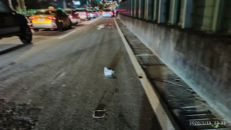 朱高正兒跳車遭輾…還原死前10分鐘