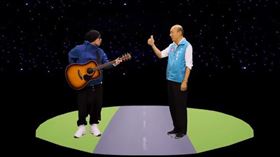 韓國瑜,黃明志／翻攝自黃明志YouTube