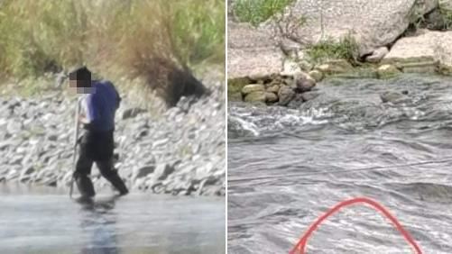 獨／釣魚慘被電摔入溪…原因曝網全怒
