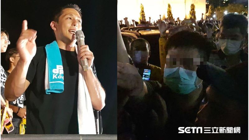有影／罷韓民眾搶看吳怡農　爆衝突！