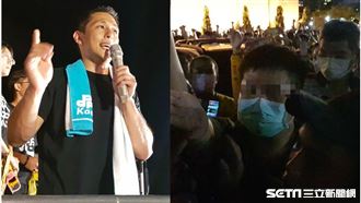 有影／罷韓民眾搶看吳怡農　爆衝突！