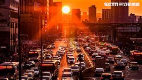 忠孝西路,懸日（圖／愛心夢提供）