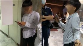 罷韓,警局,直播,情侶,吵架