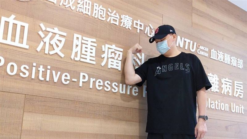 中職／拚過化療難關　潘忠韋出院了！