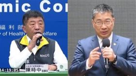 陳時中,徐國勇,組合圖
