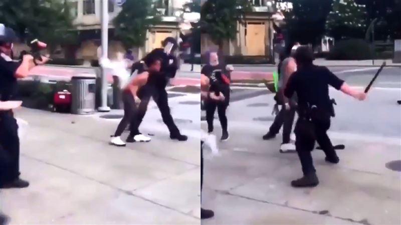 警鹹豬手抓奶　女掙脫…被射擊＋圍毆