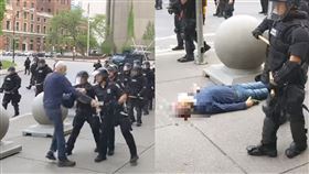 7旬老人遭警推倒爆血　紐約州長震怒
美國,執法不當,George Floyd,紐約,水牛城,老人,Andrew Cuomo
翻攝自YouTube WBFO
