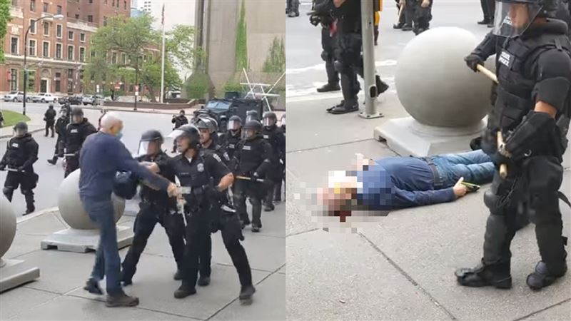 7旬老人遭警推倒爆血　紐約州長震怒