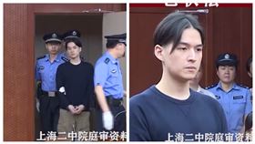 ▲中國大陸上海市男子朱曉東殺妻後，把屍體藏在冰櫃裡長達105天，一審被判死刑，到庭聽判時，僅眨了一下眼睛，表情漠然。（圖／翻攝自上海市第二中級人民法院微博）