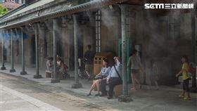 夏天天氣示意圖(記者陳弋攝影)