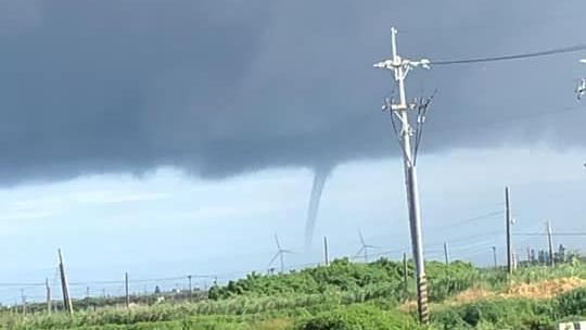 天有異象？南部這地方竟有「水龍捲」