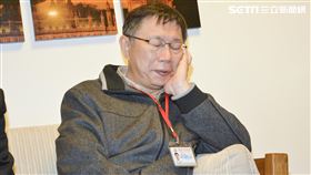 柯文哲。（圖／記者陳韋帆攝影）