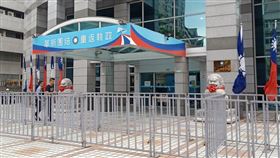 台北市,國民黨,韓國瑜,罷韓,鐵馬護欄，記者游承霖攝影