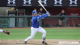 ▲富邦悍將三壘手辛元旭。（圖／記者劉彥池攝影）