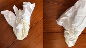 借宿,啪啪,黃團,發黃,衛生紙(翻攝自 爆怨公社)