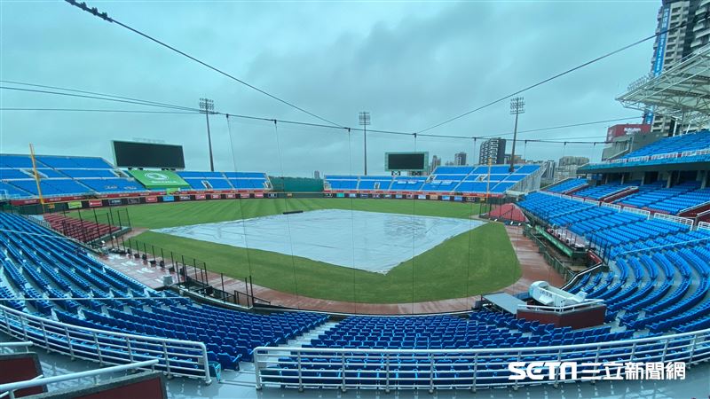中職／桃園下大雨　樂天富邦因雨延賽