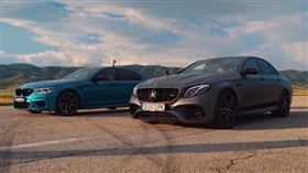 ▲BMW M5 Competition VS Mercedes-AMG E63 S（圖／翻攝自Full Throttle World Youtube）