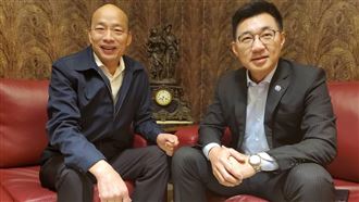 選黨主席韓國瑜是對手?江啟臣回應了