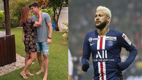 內馬爾爆出不滿母親男友。（合成圖／翻攝自IG）