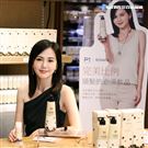 簡沛恩賣珍奶口味洗髮精。（記者邱榮吉/攝影）