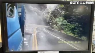 翁開貨車自撞　8旬婦被波及燒成焦屍