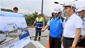 改善汐止交通壅塞，侯友宜視察康寧街拓寬工程（圖／新北市政府）