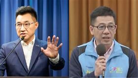 江啟臣,謝立功,翻攝自臉書