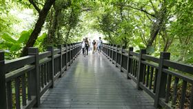 疫情解封　關渡自然公園入園實名制取消台北市動保處8日表示，關渡自然公園即日起取消入園實名制登錄及自然中心座位間隔1.5公尺的規定，但進入自然中心仍需配戴口罩。（台北市動保處提供）中央社記者黃麗芸傳真　109年6月8日