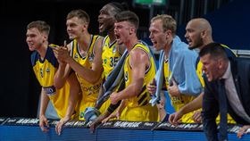 德甲籃球聯賽於日前閉門復賽。（圖／翻攝自BBL推特）