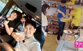 林志穎帶著老婆陳若儀和媽媽一起參加實境秀《婆婆和媽媽》。（圖／翻攝自微博）