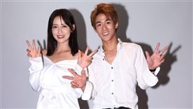 李博翔、梁以辰。（記者邱榮吉攝影）