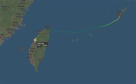 美軍 運輸機 飛台灣領土 圖／翻攝自推特