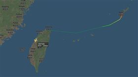 美軍 運輸機 飛台灣領土 圖／翻攝自推特