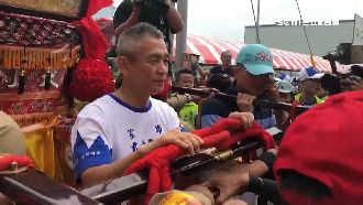 初夏迎媽祖！謝惠仁將4度接駕獻金牌